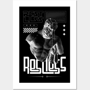 Greek Statue STREETWEAR DESIGN Posters and Art